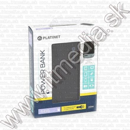 Image of Platinet Powerbank 4400mAh Fekete+Szürke (42912) (IT11093)